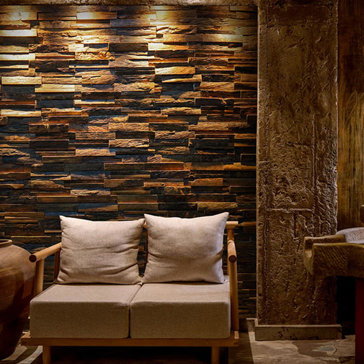 Lisslune | Solid Wood Wall Panel Modern Minimalist Living Space Commercial Wall Panel (1-Pack)