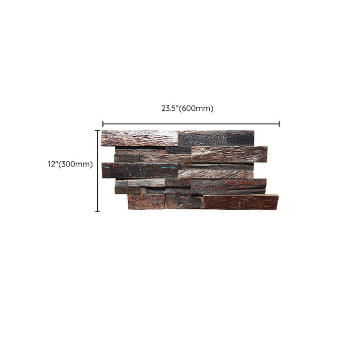 Lisslune | Solid Wood Wall Panel Modern Minimalist Living Space Commercial Wall Panel (1-Pack)