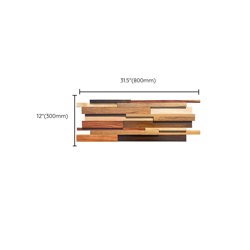 Lisslune | Solid wood wall panel Modern Minimalist living space wall panel (1-Pack)