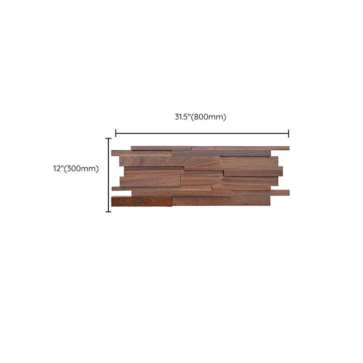 Lisslune | Solid wood wall panel Modern Minimalist living space wall panel (1-Pack)
