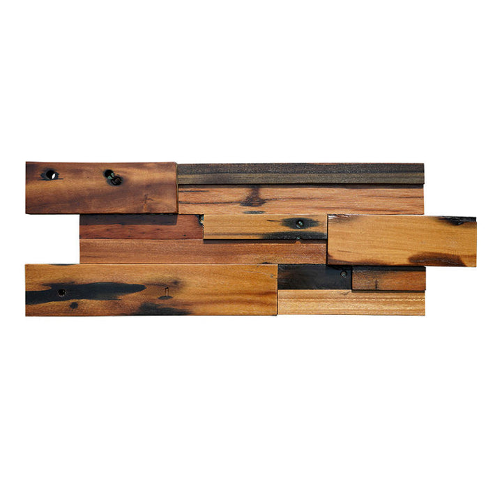 Lisslune | Wall panel made of solid wood in country house style Simple living room sign (1-Pack)