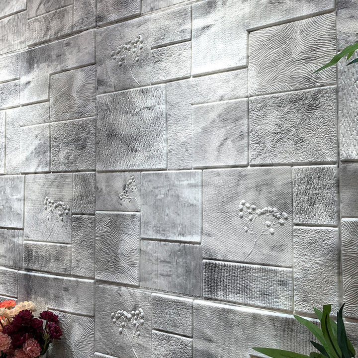 Lisslune | 3D artificial stone panel wall industrial style living area wall panel (1-Pack)
