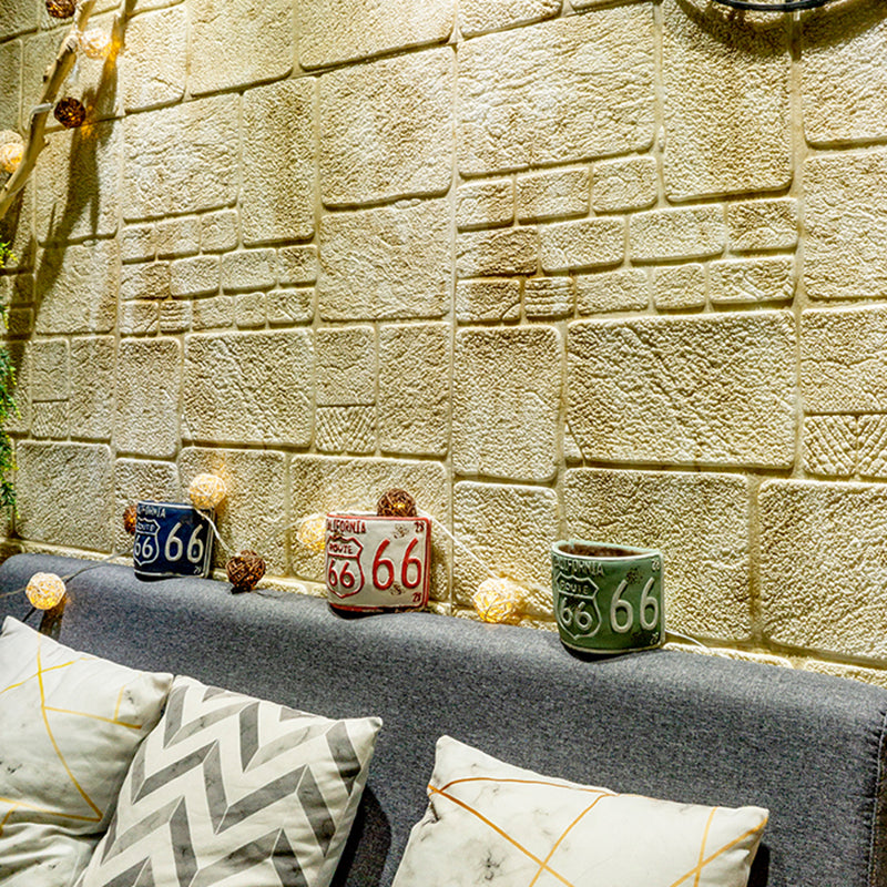 Lisslune | 3D artificial stone wall panel industrial style living room wall panel (pack of 10)