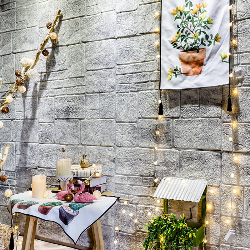 Lisslune | 3D artificial stone wall panel industrial style living room wall panel (pack of 10)