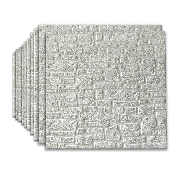 Lisslune | 3D artificial stone wall panel industrial style living room wall panel (pack of 10)