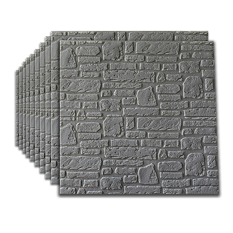 Lisslune | 3D artificial stone wall panel industrial style living room wall panel (pack of 10)