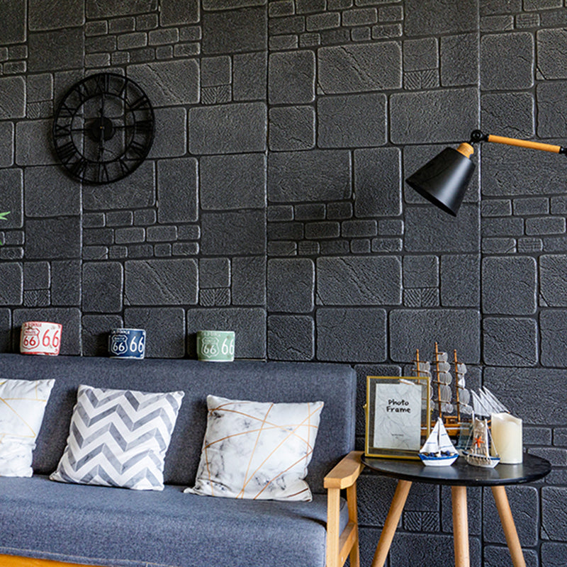 Lisslune | 3D artificial stone wall panel industrial style living room wall panel (pack of 10)