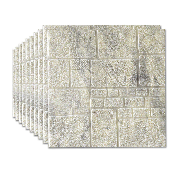 Lisslune | 3D artificial stone wall panel industrial style living room wall panel (pack of 10)