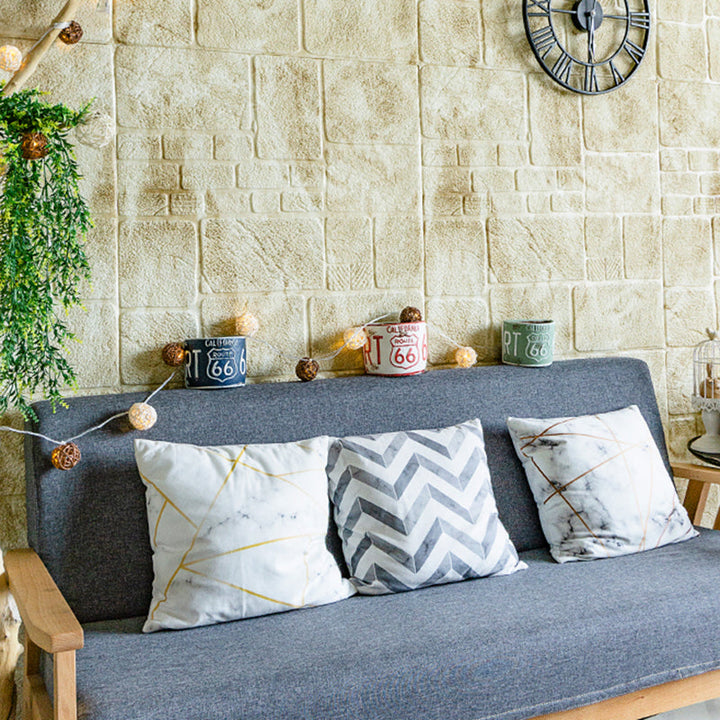Lisslune | 3D artificial stone wall panel industrial style living room wall panel (pack of 10)