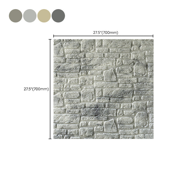 Lisslune | 3D artificial stone wall panel industrial style living room wall panel (pack of 10)