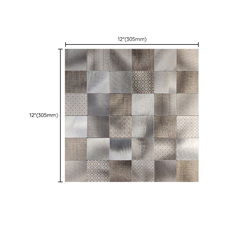 Lisslune | Aluminium-Plastic Wall Panel Industrial Style Home Living Room Panel Wall (1-Pack)