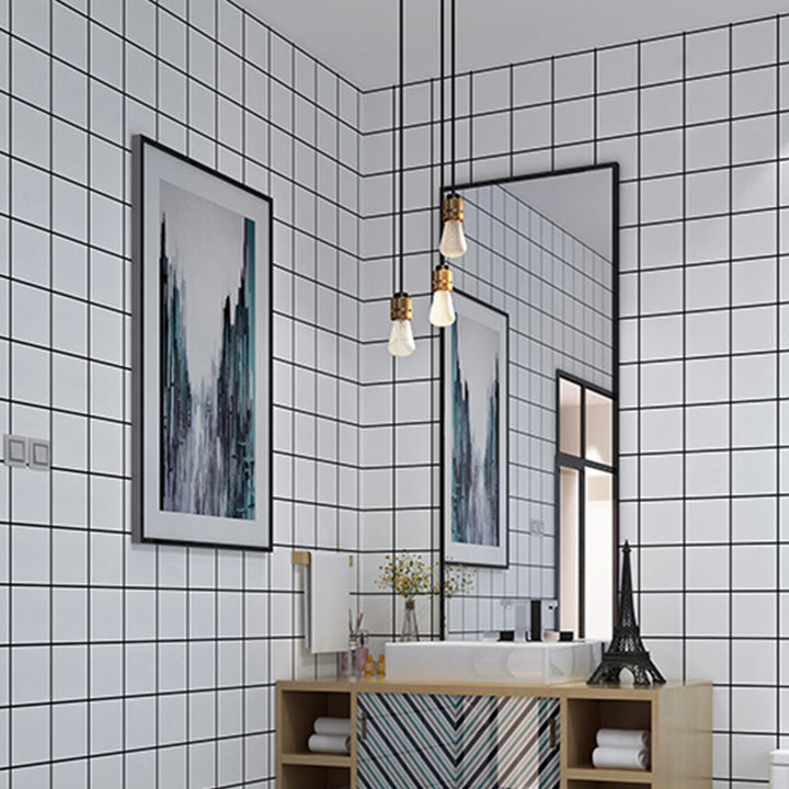 Lisslune | Square Mosaic Tile Peel and Stick Tile for Kitchen and Bathroom