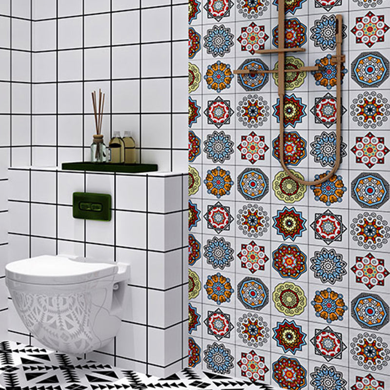 Lisslune | Square Mosaic Tile Peel and Stick Tile for Kitchen and Bathroom