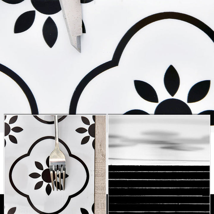 Lisslune | Square Mosaic Tile Peel and Stick Tile for Kitchen and Bathroom