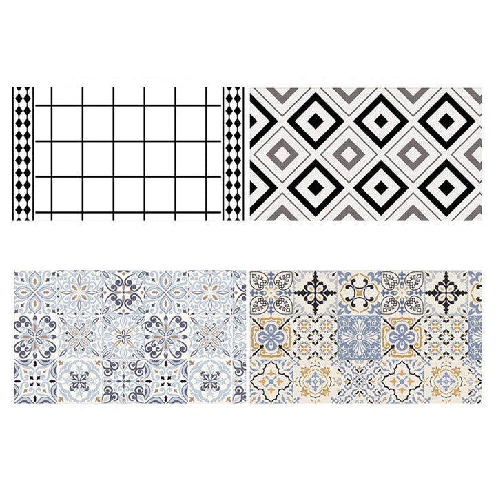 Lisslune | Square Mosaic Tile Peel and Stick Tile for Kitchen and Bathroom