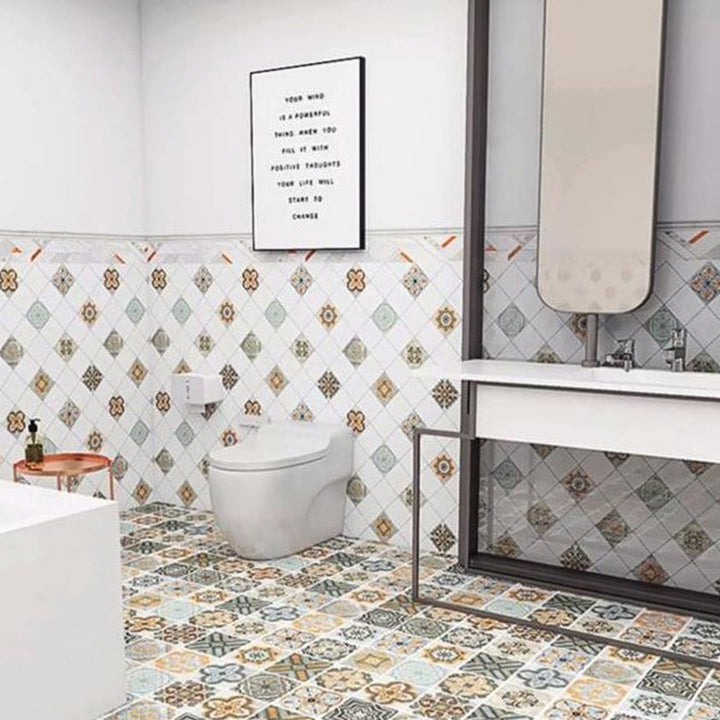 Lisslune | Rectangular Peel & Stick Tile PVC Single Tile for Kitchen and Bathroom