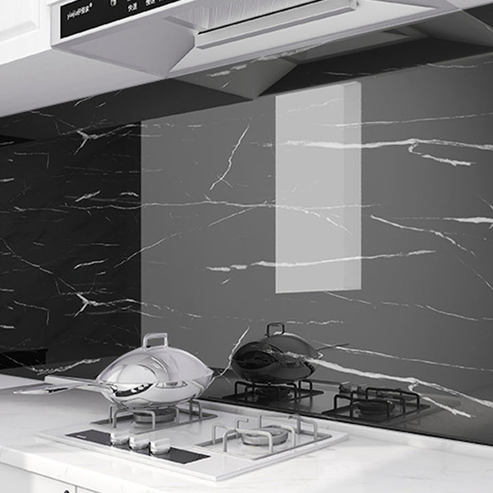 Lisslune | 23.6" Rectangular Single Plate PVC Peel and Stick Tile for the Kitchen