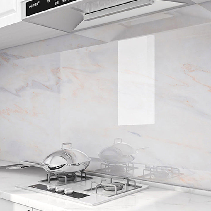 Lisslune | 23.6" Rectangular Single Plate PVC Peel and Stick Tile for the Kitchen