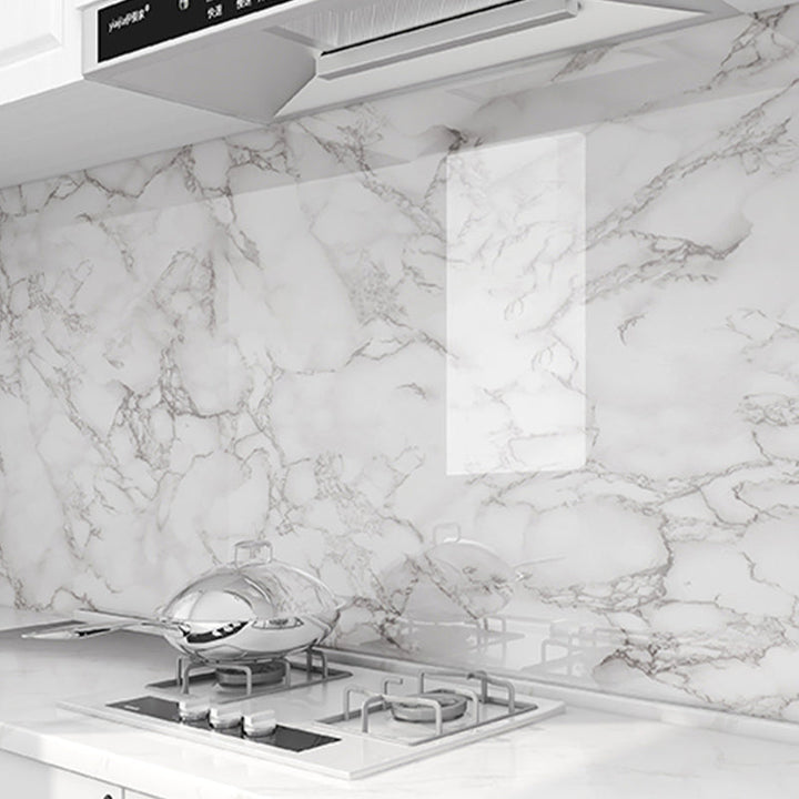 Lisslune | 23.6" Rectangular Single Tile PVC Peel and Stick Floor Tile for the Kitchen