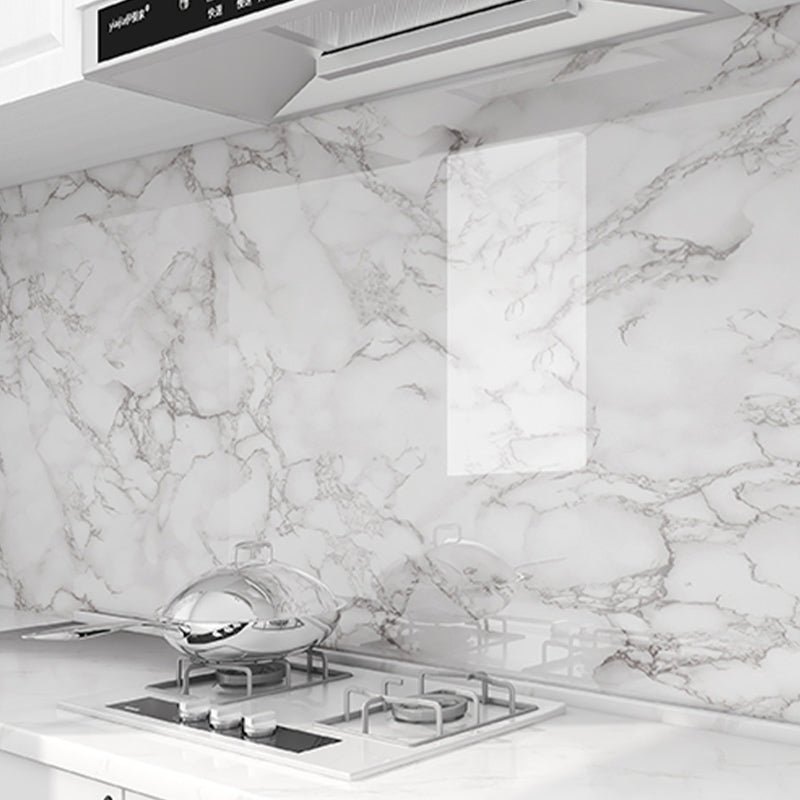 Lisslune | 23.6" Rectangular Single Plate PVC Peel and Stick Tile for the Kitchen