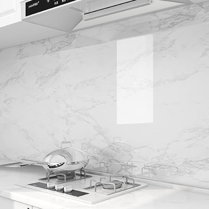 Lisslune | 23.6" Rectangular Single Tile PVC Peel and Stick Floor Tile for the Kitchen