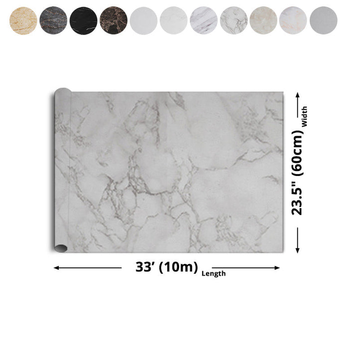 Lisslune | 23.6" Rectangular Single Tile PVC Peel and Stick Floor Tile for the Kitchen