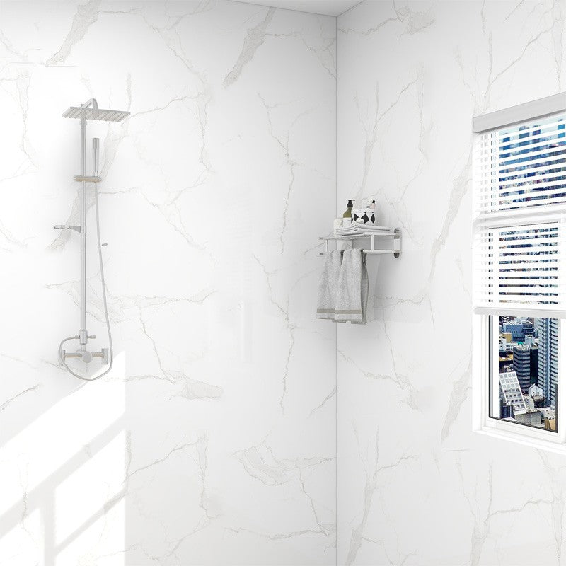 Lisslune | Rectangular PVC Field Tile 19.7" Peel and Stick Tile for Shower