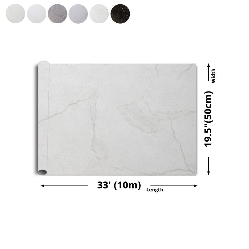 Lisslune | Rectangular PVC Field Tile 19.7" Peel and Stick Tile for Shower