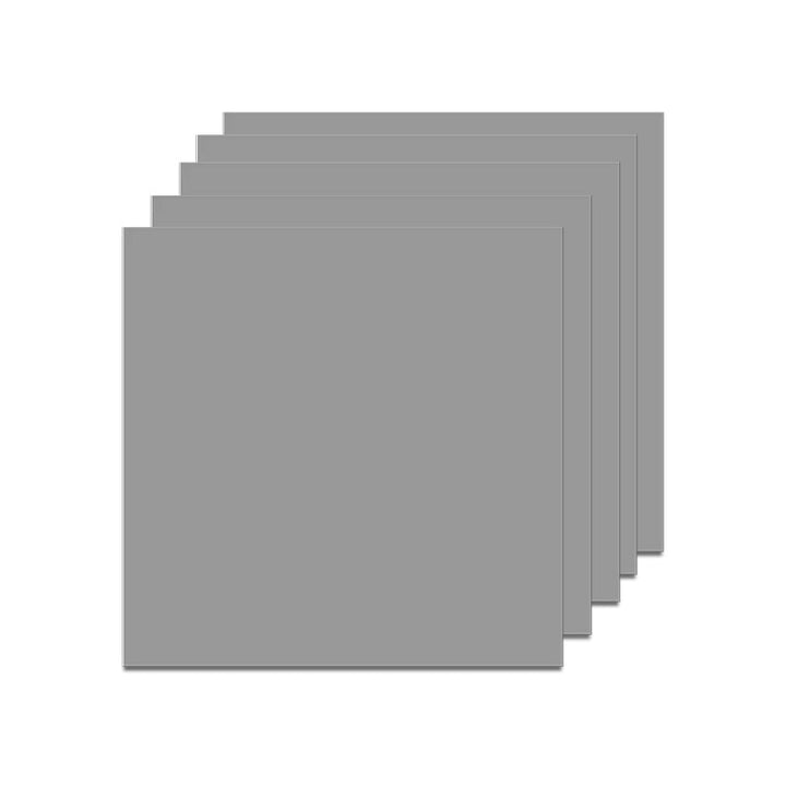 Lisslune | Modern Square Grid Single Plate Plastic Peel & Stick Field Tile