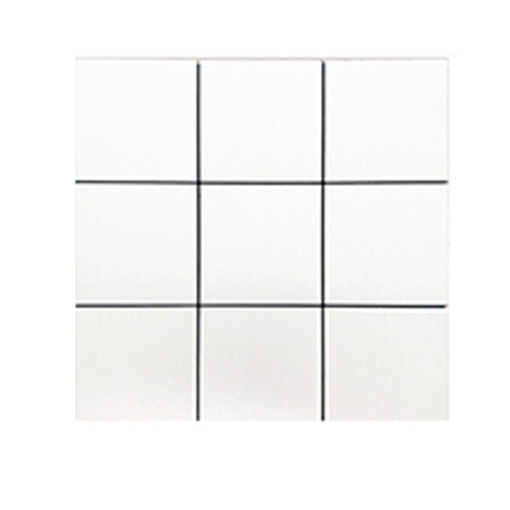 Lisslune | Modern Square Grid Single Plate Plastic Peel & Stick Field Tile