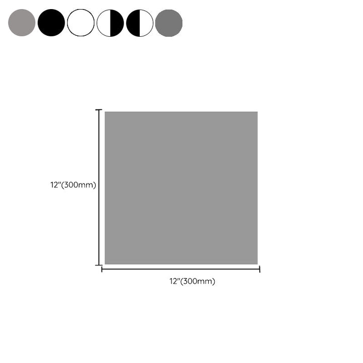Lisslune | Modern Square Grid Single Plate Plastic Peel & Stick Field Tile