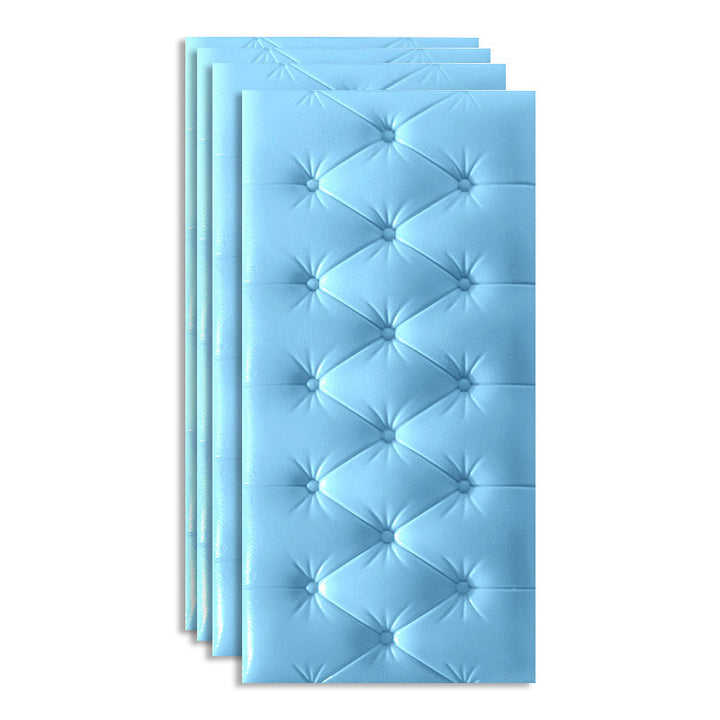 Lisslune | Upholstery Panel Modern Minimalist Living Room Bedroom Wall Panel (4-pack)