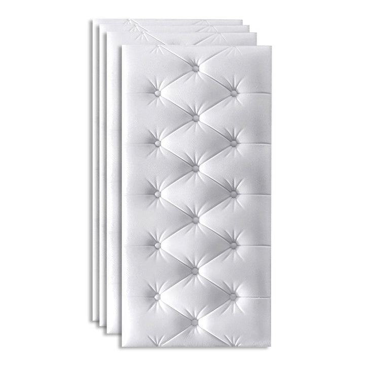 Lisslune | Upholstery Panel Modern Minimalist Living Room Bedroom Wall Panel (4-pack)