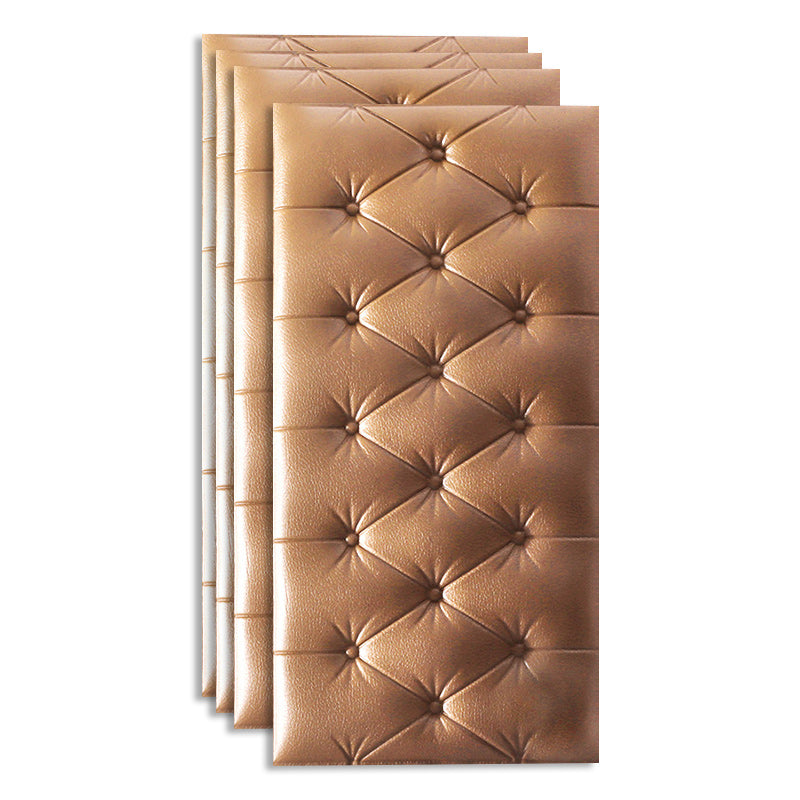 Lisslune | Upholstery Panel Modern Minimalist Living Room Bedroom Wall Panel (4-pack)
