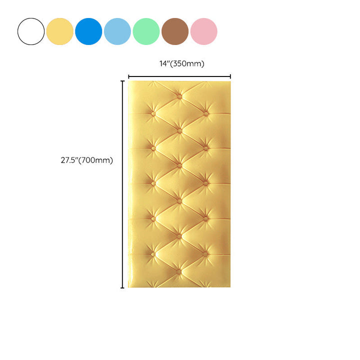 Lisslune | Upholstery Panel Modern Minimalist Living Room Bedroom Wall Panel (4-pack)