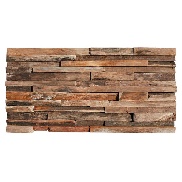 Lisslune | Solid Wood Wall Panel in Country House Style Commercial Living Space Wall Plate (1-Pack)