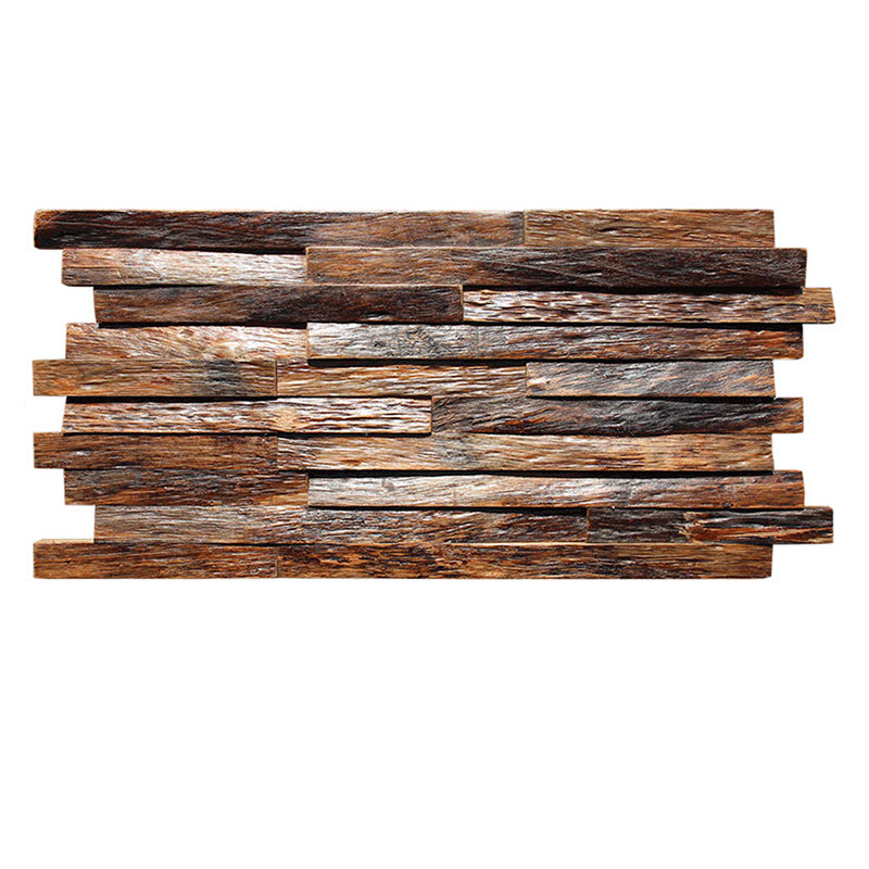 Lisslune | Solid Wood Wall Panel in Country House Style Commercial Living Space Wall Plate (1-Pack)