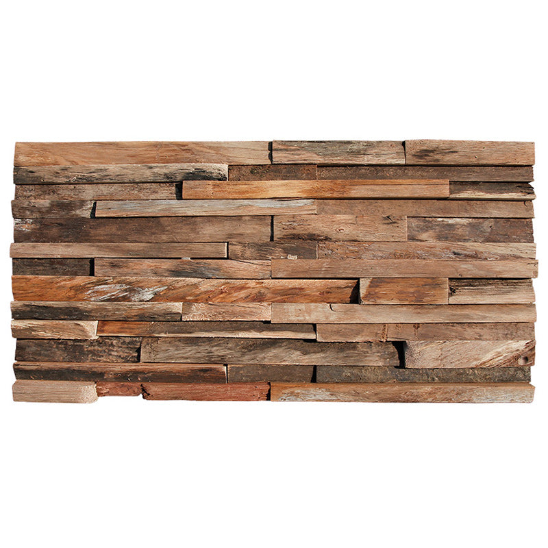 Lisslune | Solid Wood Wall Panel in Country House Style Commercial Living Space Wall Plate (1-Pack)