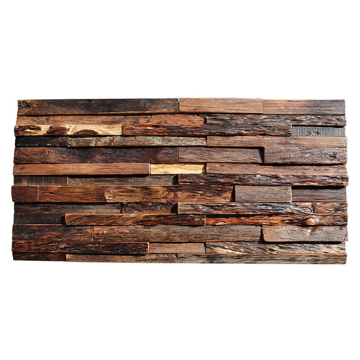 Lisslune | Solid Wood Wall Panel in Country House Style Commercial Living Space Wall Plate (1-Pack)
