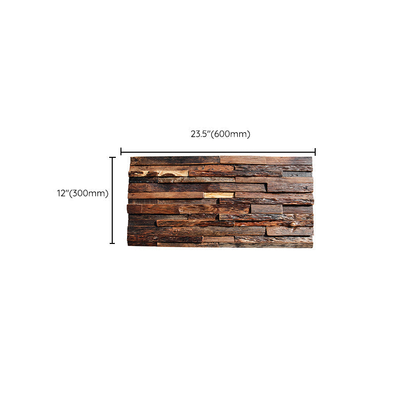 Lisslune | Solid Wood Wall Panel in Country House Style Commercial Living Space Wall Plate (1-Pack)