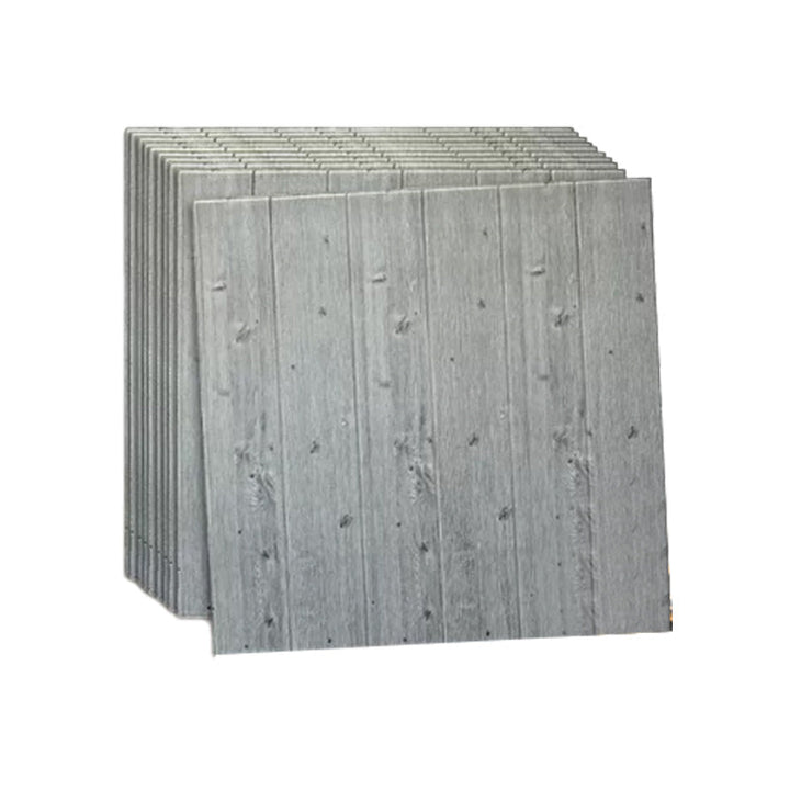 Lisslune | 3D Wall Panel Rustic Style Simple Home Living Room Wall Panel (10-pack)