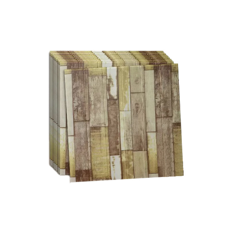 Lisslune | 3D Wall Panel Rustic Style Simple Home Living Room Wall Panel (10-pack)