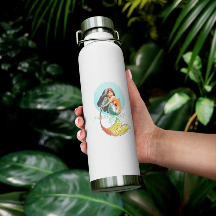 Lisslune | Mermaid Magic Copper Insulated Water Bottle - 22oz
