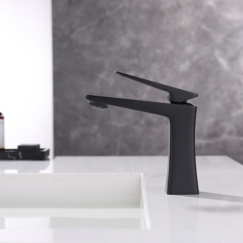 Lisslune | Glam Vessel Sink Faucet Brass Lever Handles with Drain Assembly Sink Faucet