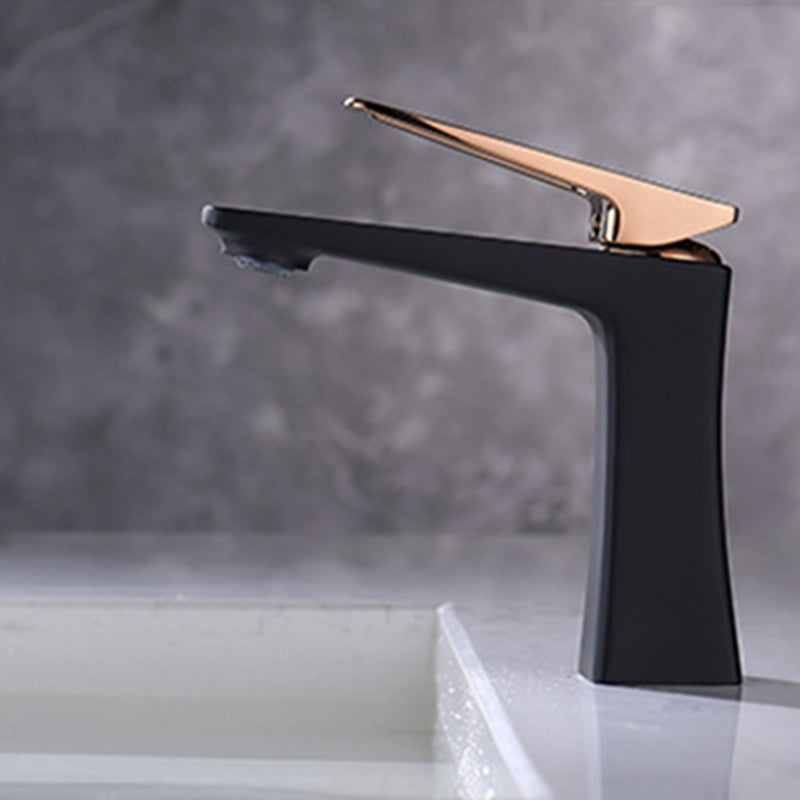 Lisslune | Glam Vessel Sink Faucet Brass Lever Handles with Drain Assembly Sink Faucet