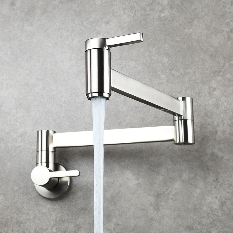 Lisslune | Beautiful Wall-Mounted Brass Fixtures Stain-Resistant Wall-Mounted Bathroom Faucet