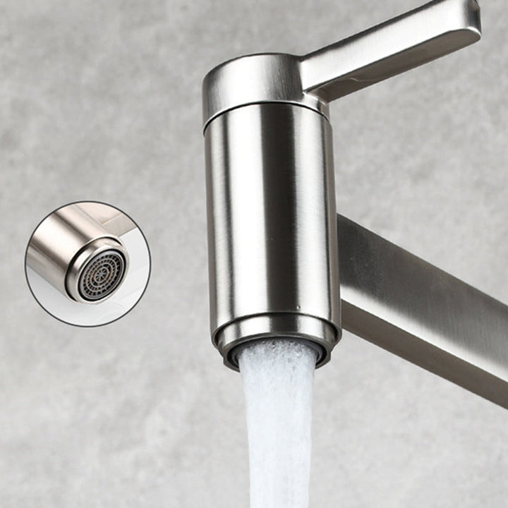 Lisslune | Beautiful Wall-Mounted Brass Fixtures Stain-Resistant Wall-Mounted Bathroom Faucet