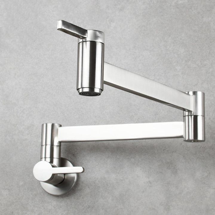 Lisslune | Beautiful Wall Mounted Brass Fixtures Stain Resistant Wall Mounted Bathroom Faucet