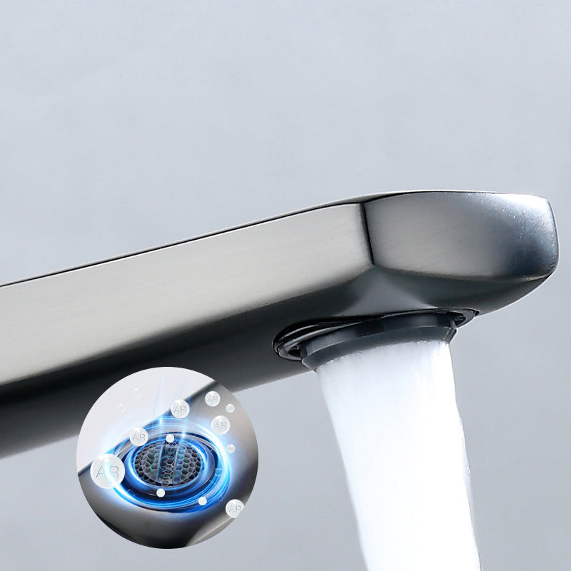 Lisslune | Contemporary Centerset Faucet Single Handle Faucet for Bathroom