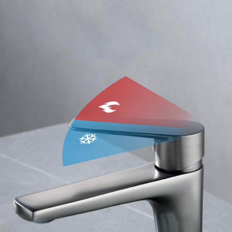 Lisslune | Contemporary Centerset Faucet Single Handle Faucet for Bathroom